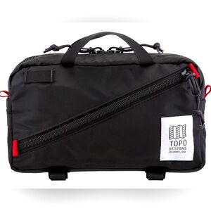 Topo Designs Quick Pack, Black, One Size. Multiple ways to wear it! Like New.